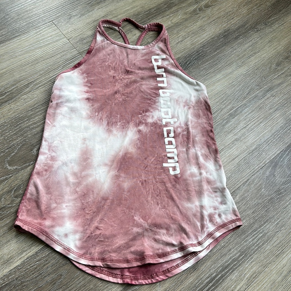 Burn Boot Camp tie dyed tank size XS